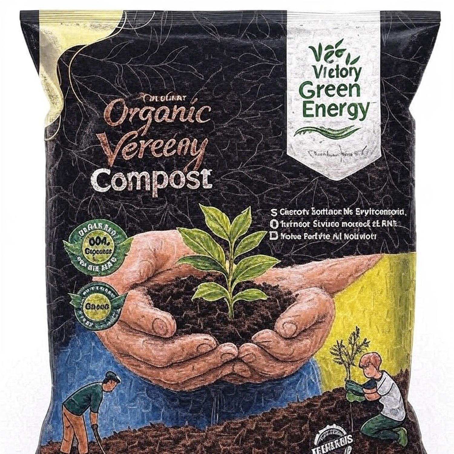 Organic 2Kg Vermi compost Fertilizer