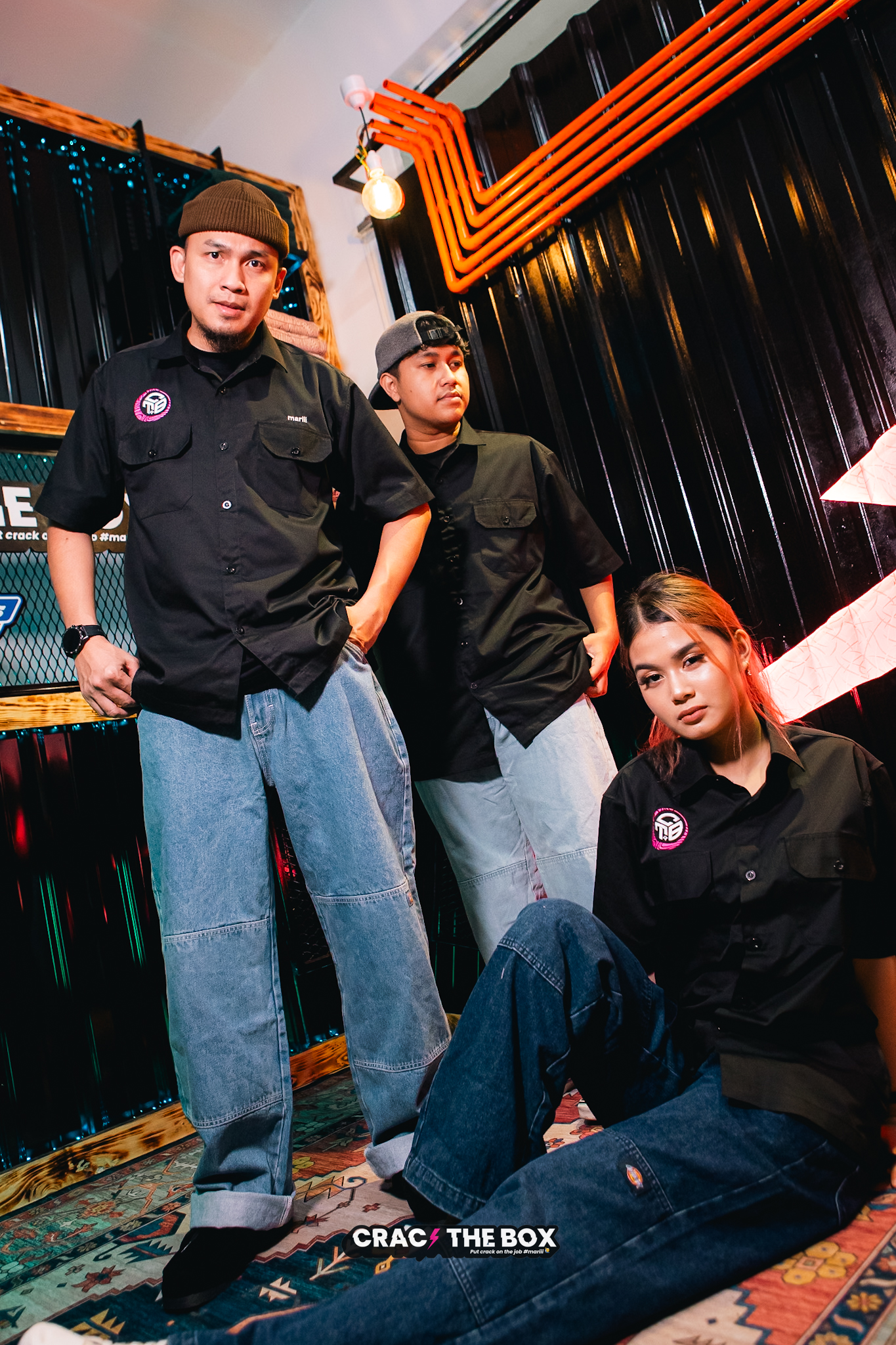 Dickies Loose Fit Double Knee Jeans