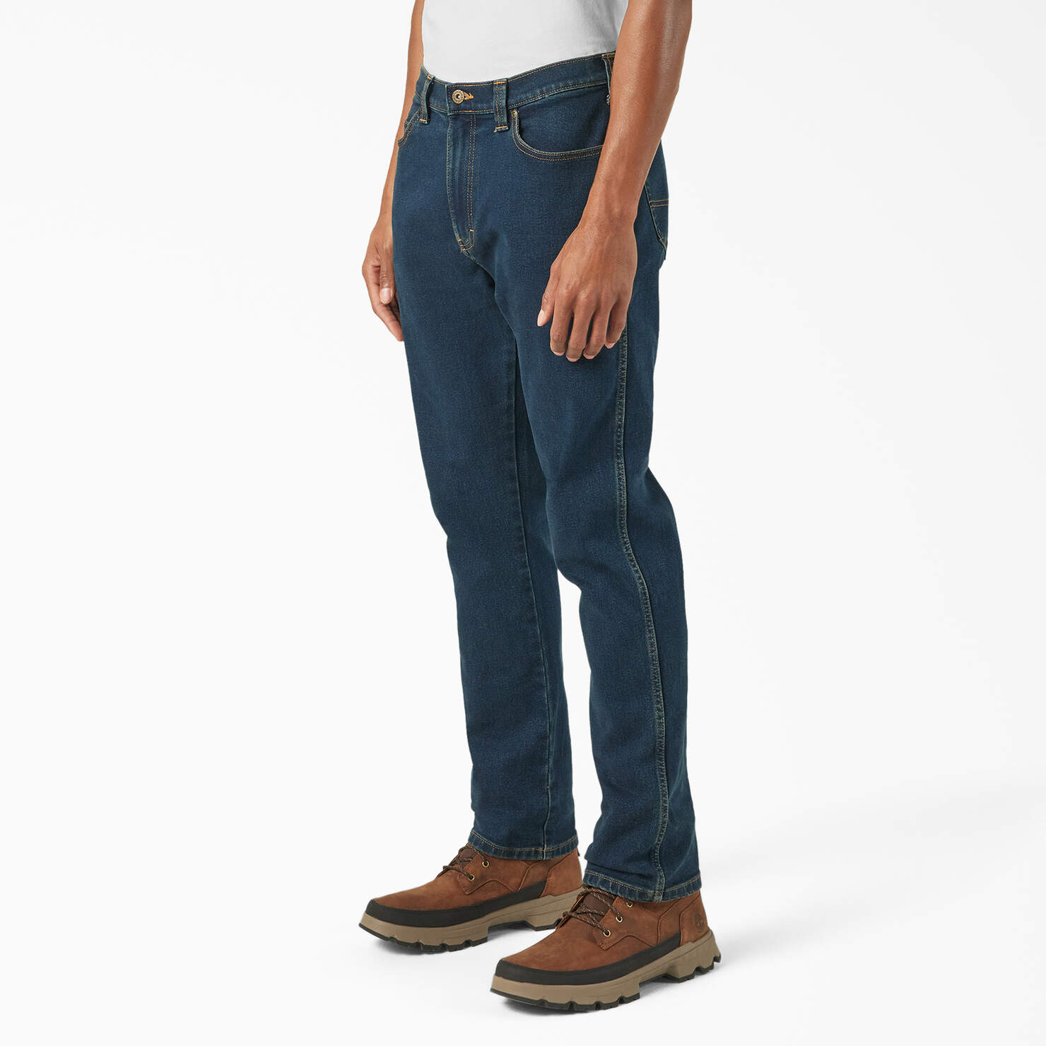 Dickies FLEX Slim Fit Jeans Leather Patches