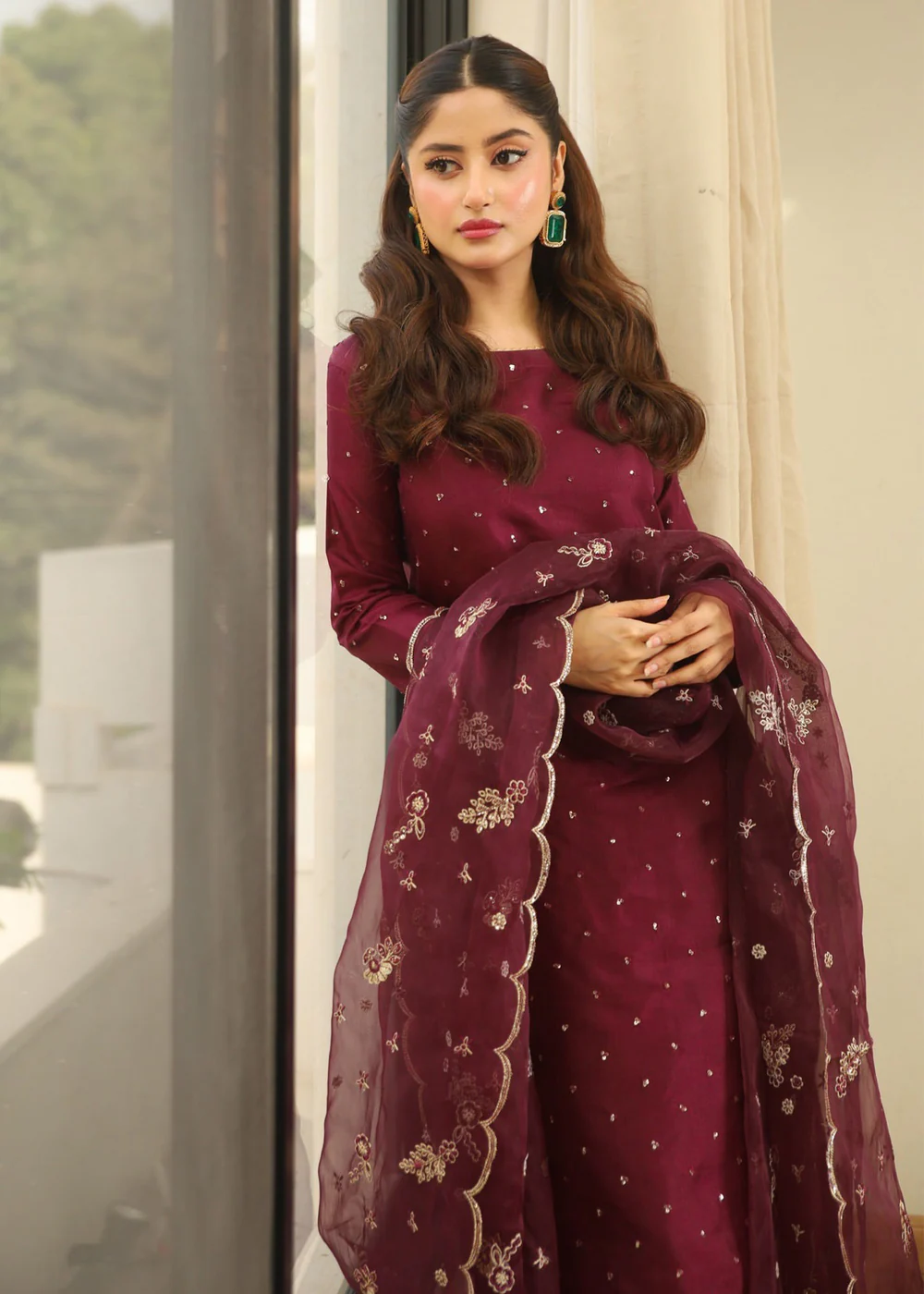 طقم أنيق للمناسبات - بنفسجي ملكي