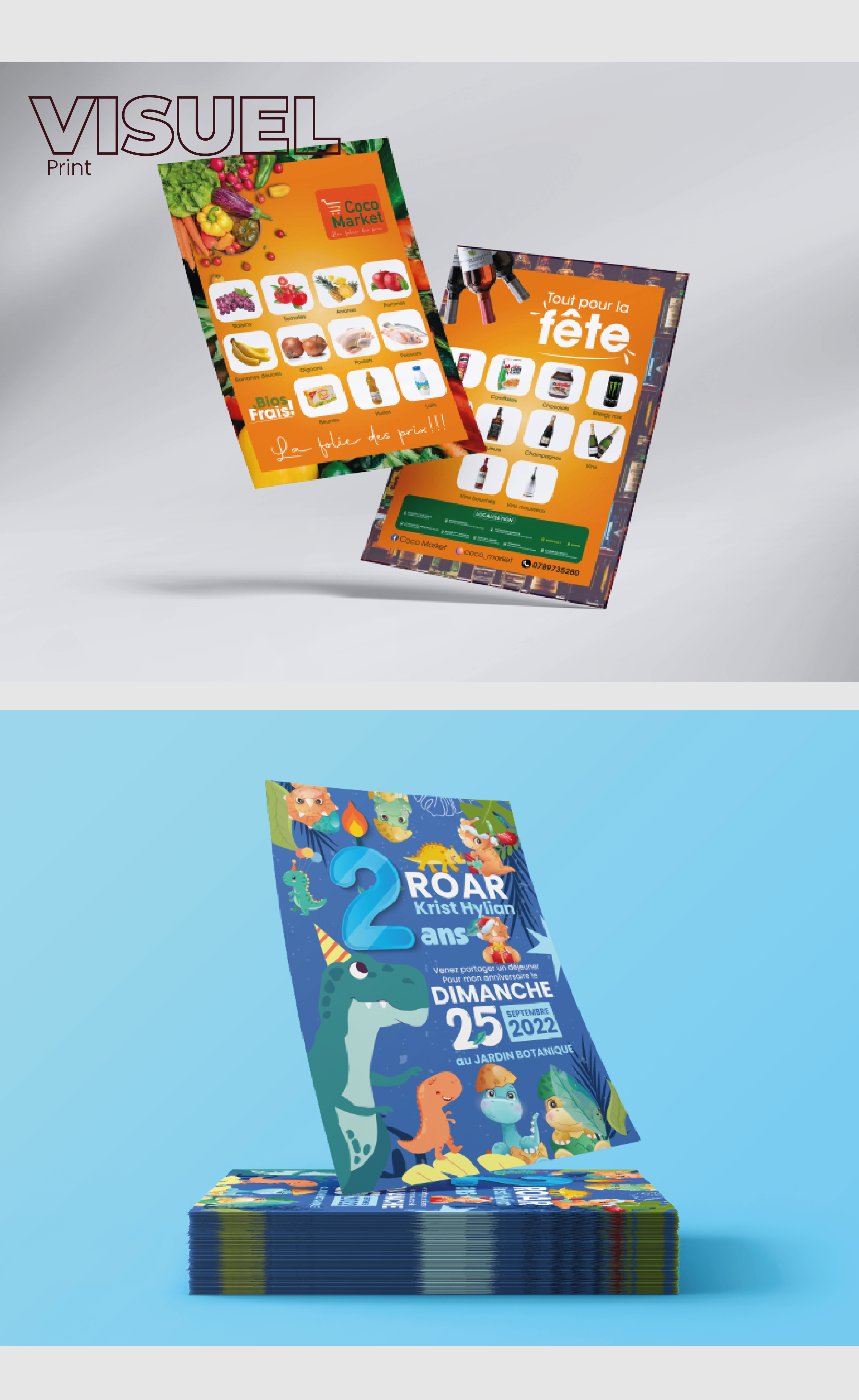 CONCEPTION DE FLYER