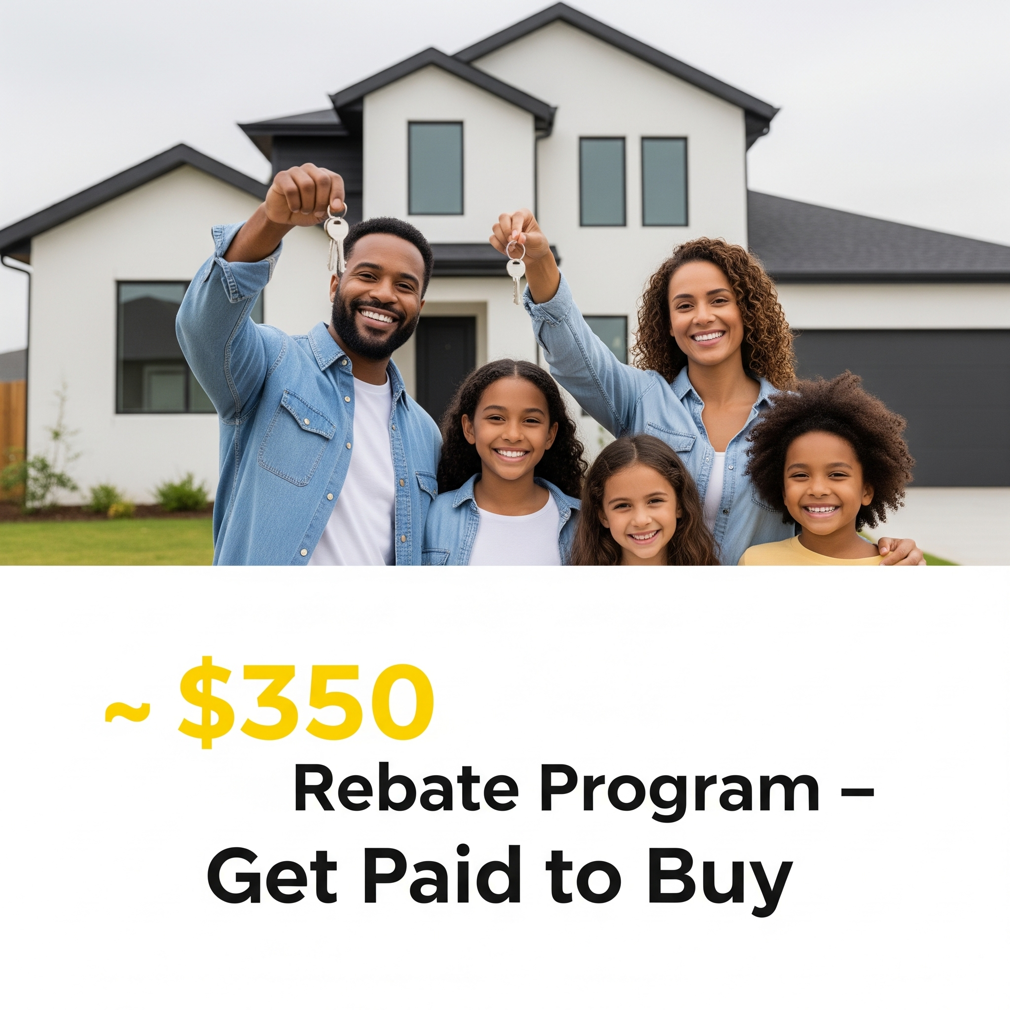 🟡 $350 Rebate Program – No Cost Program