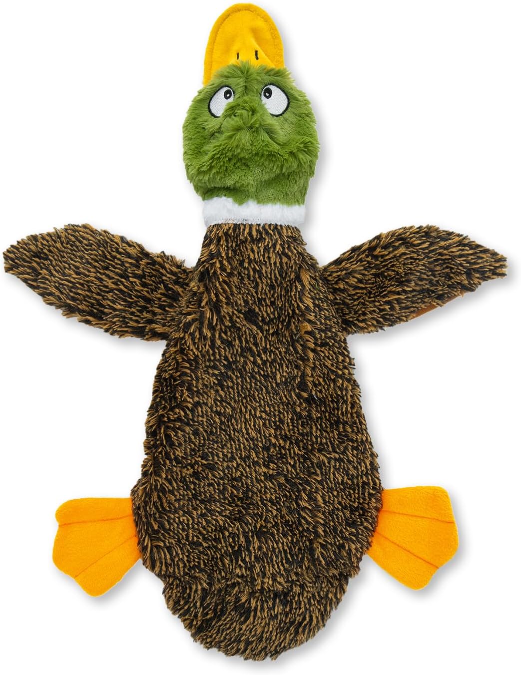 Stuffless Squeaky Dog Toys with Soft, Durable Fabric for Small