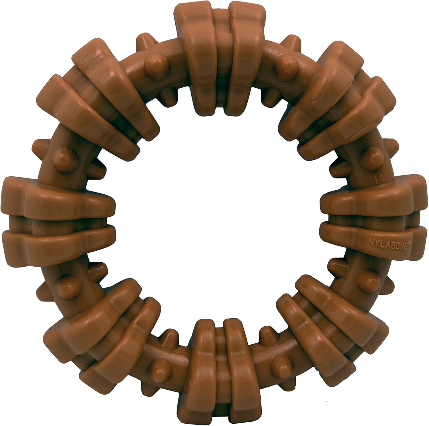 Textured Ring Power Chew Toy for Dogs, Dog Toys for Aggressive Chewers