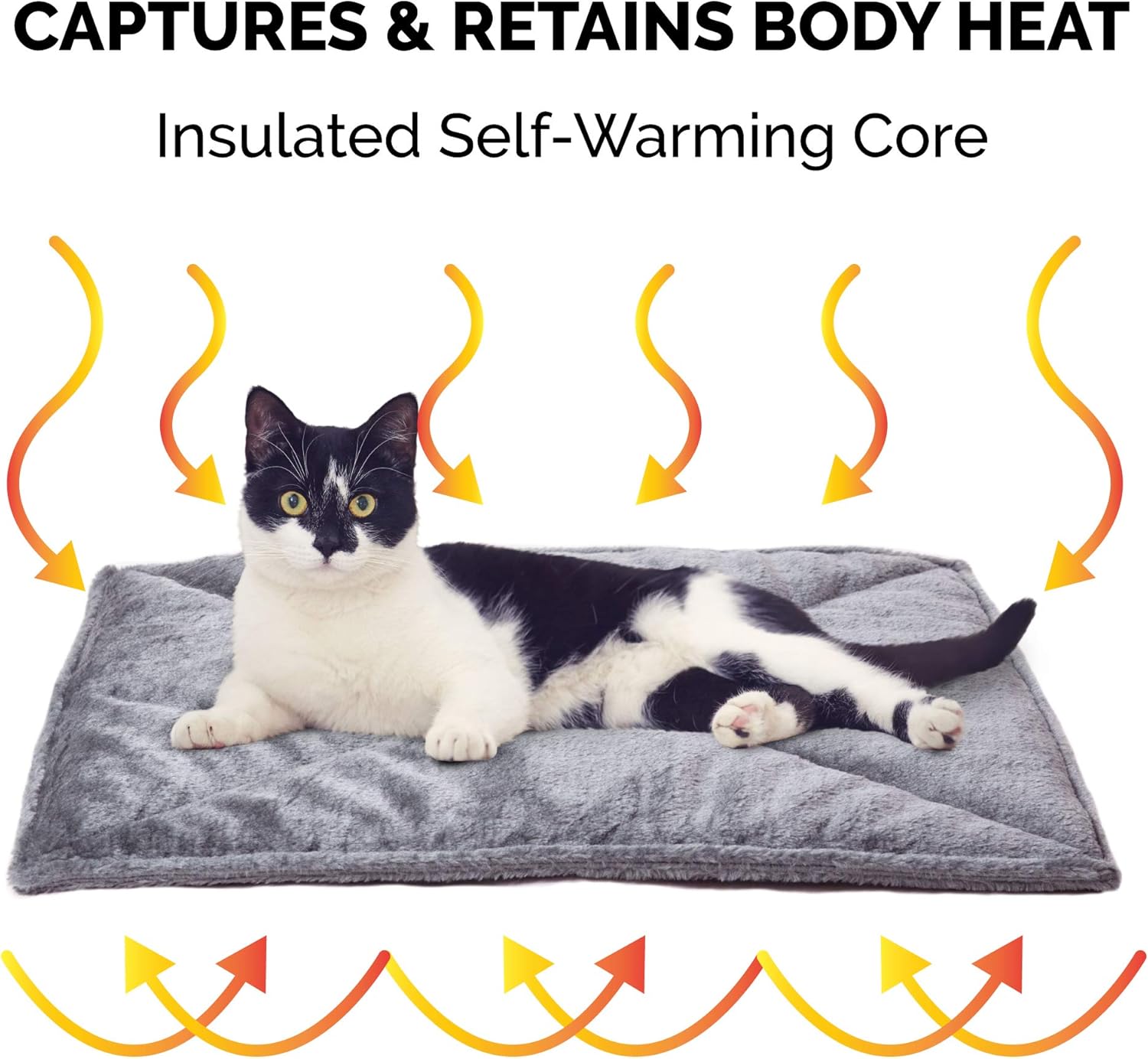 ThermaNAP Self-Warming Cat Bed for Indoor Cats & Small Dogs
