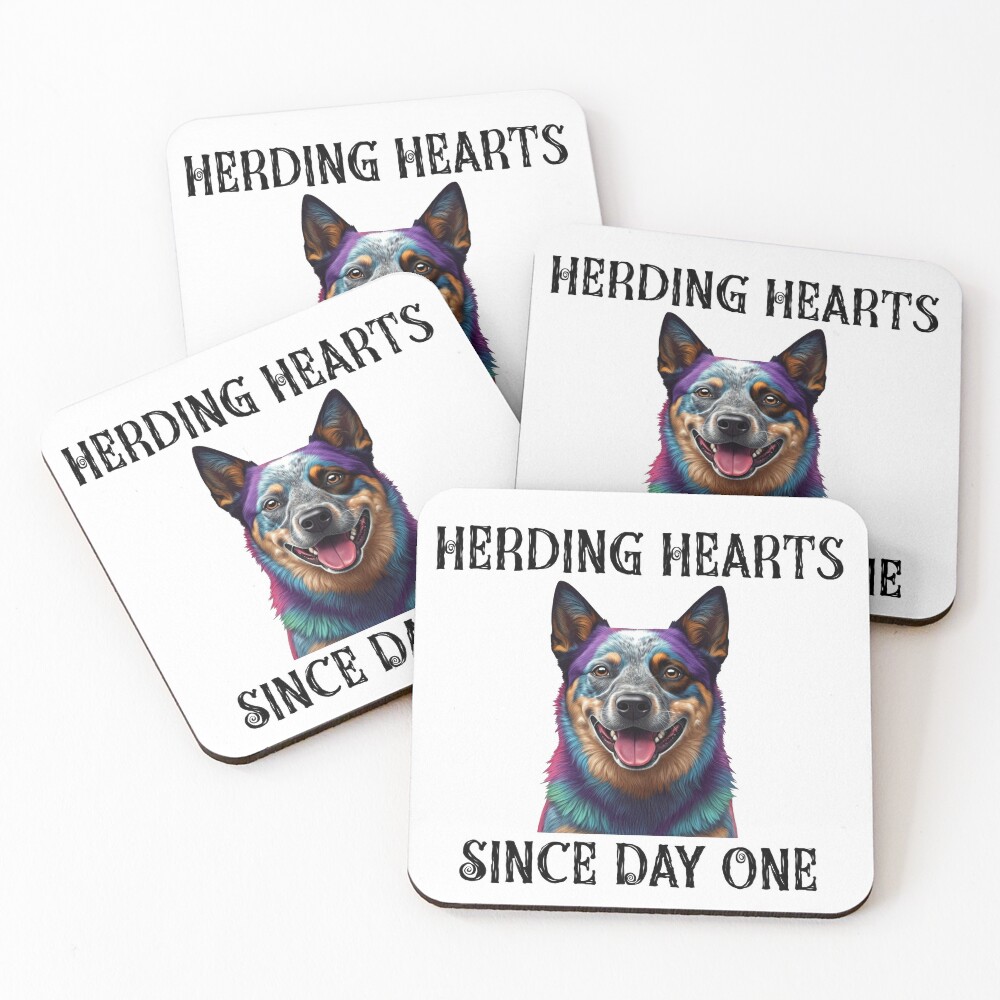 Cattle Dog Coasters
