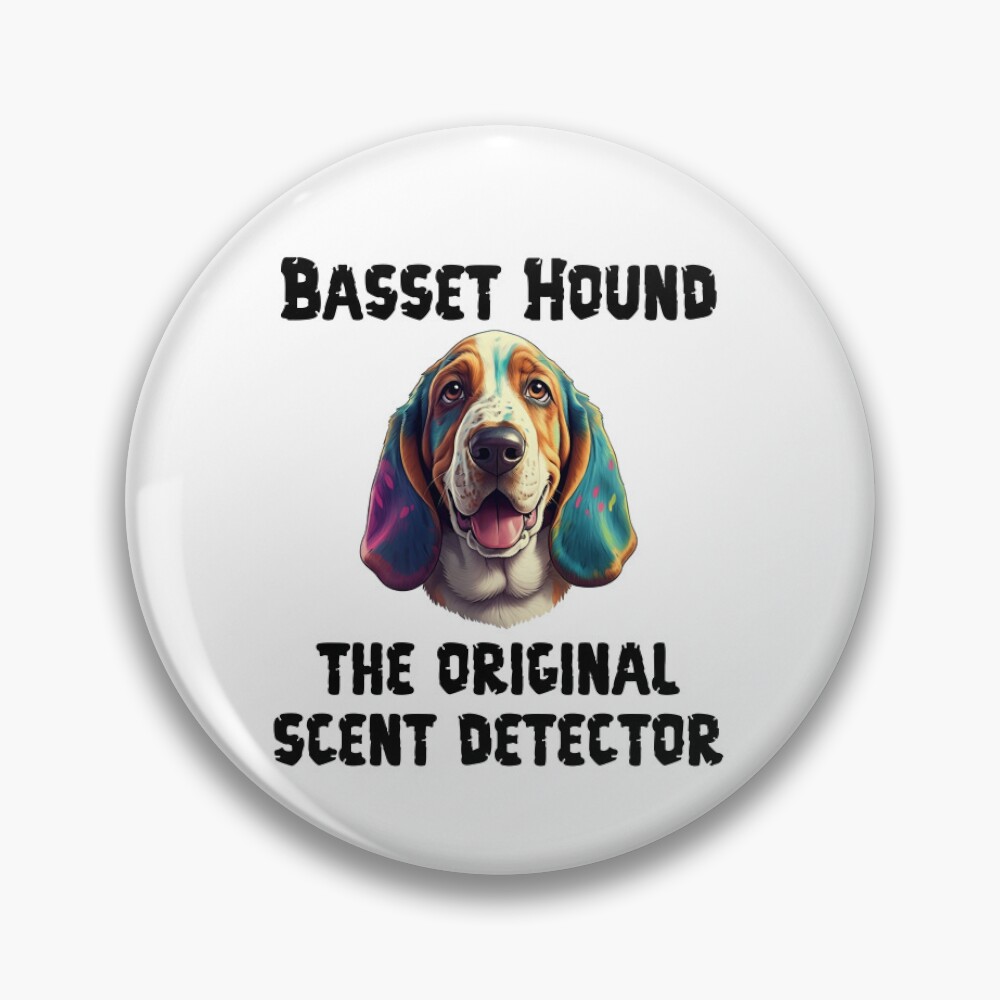 Basset Hound Pin