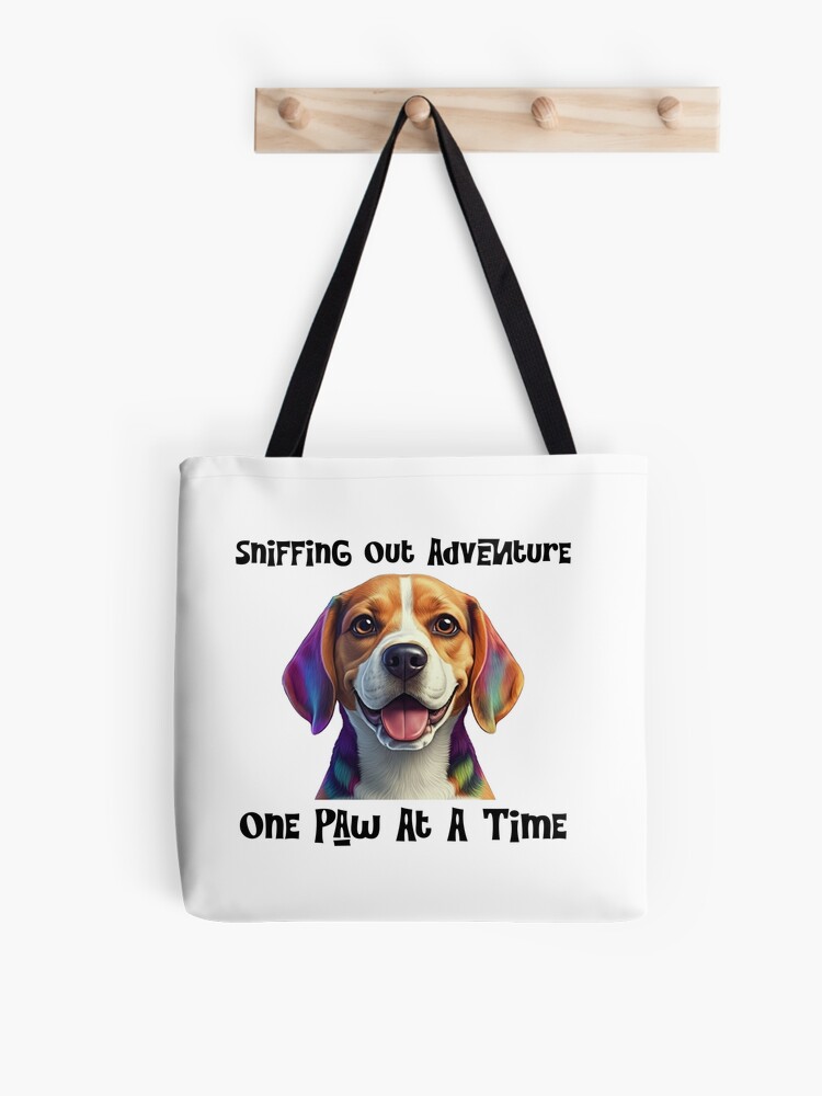 Beagle Adventure Tote Bag