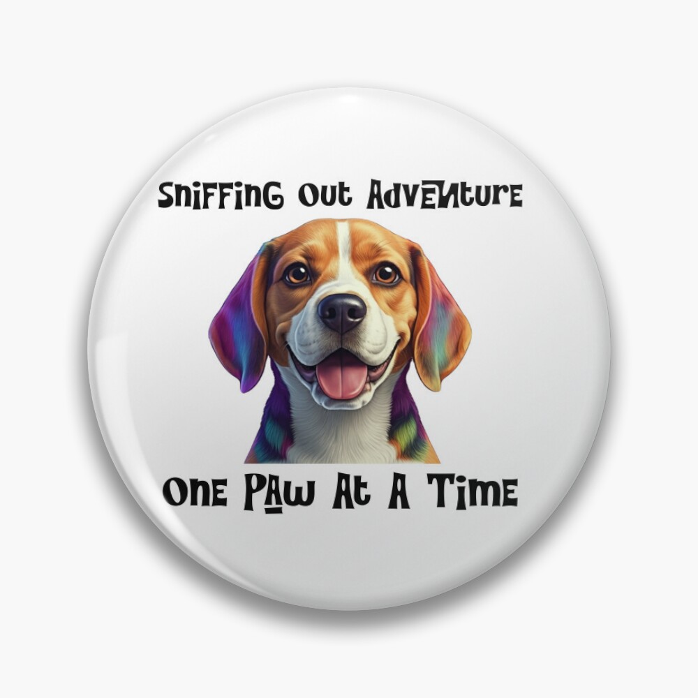 Beagle Themed Pin