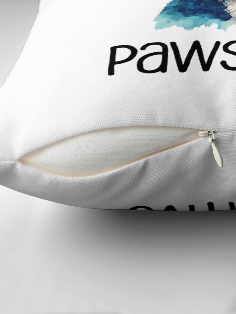 Stay Pawsitive Pillow