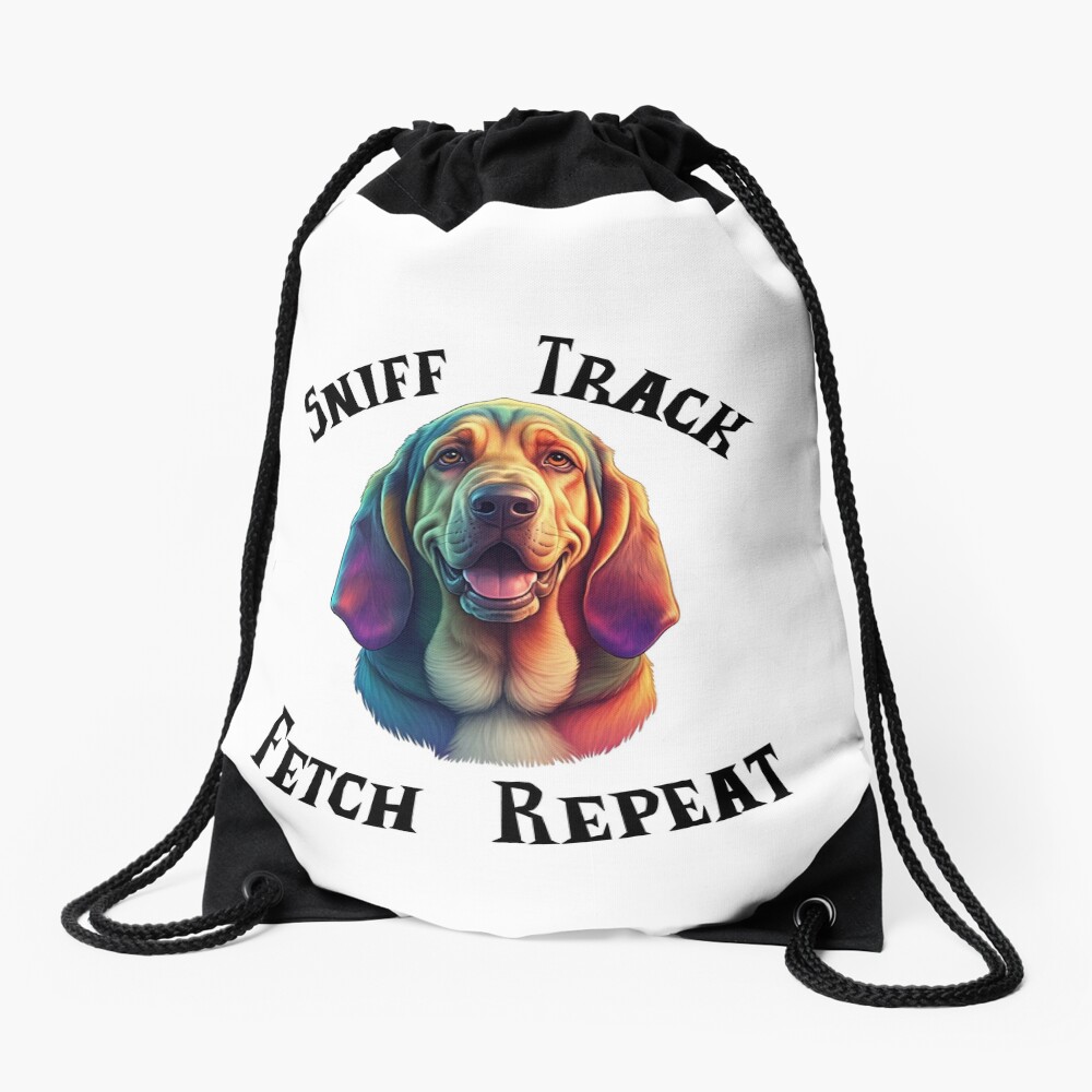 Bloodhound Drawstring Bag