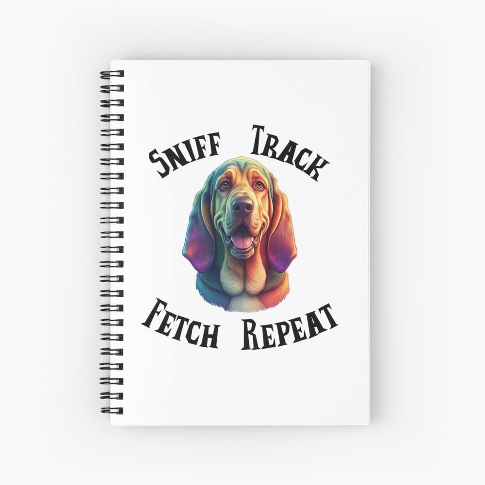 Bloodhound Notebook and Hardcover Journal