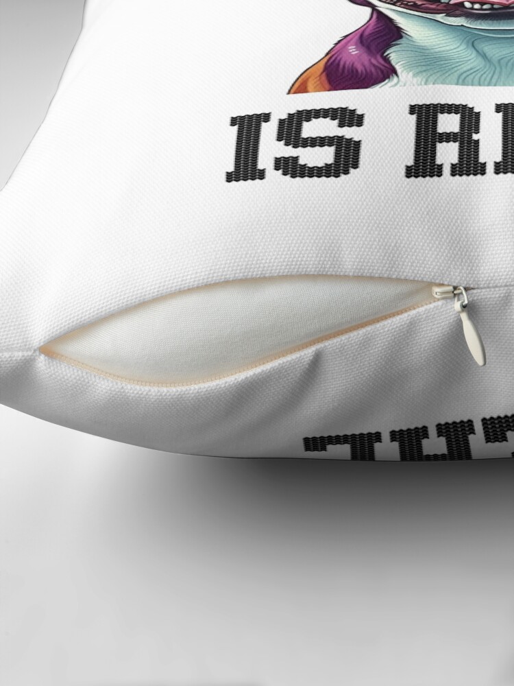 The Snuggle Is Real Print Pillow 