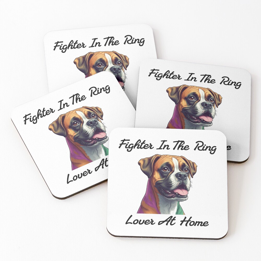 Boxer Dog Coasters