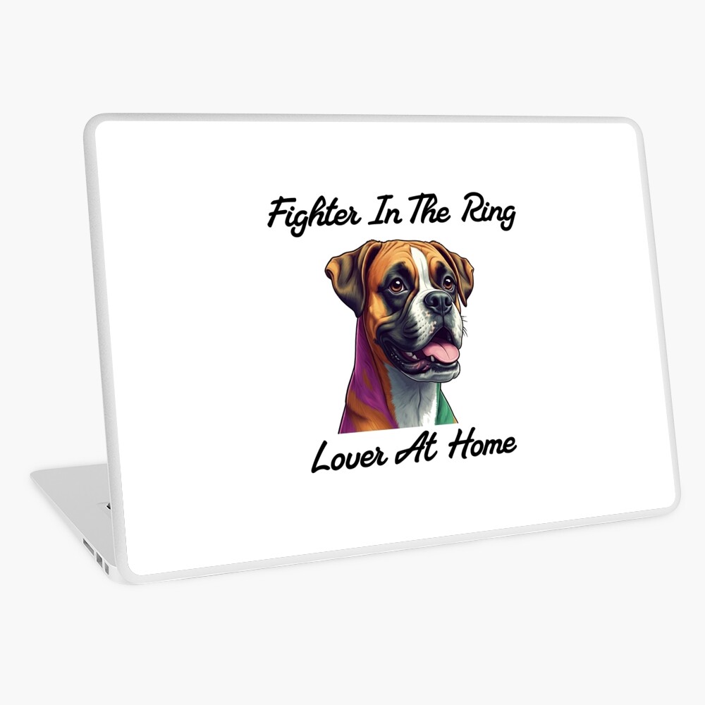 Boxer Dog Laptop Skin
