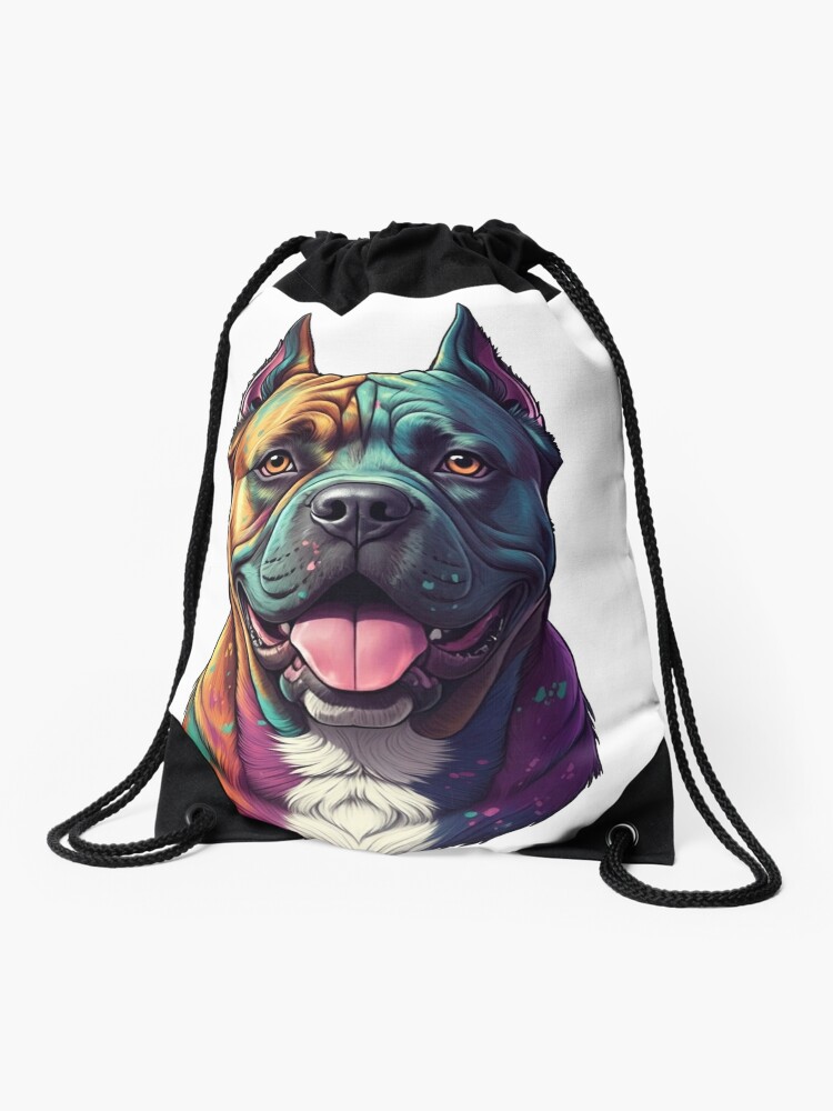 Cane Corso Drawstring Backpack 