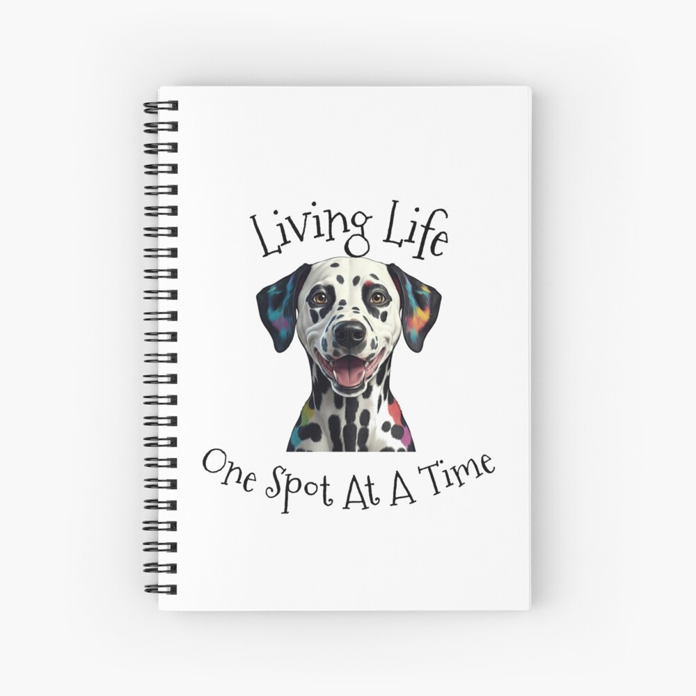 Dalmatian Spiral Notebook / Hardcover Journal