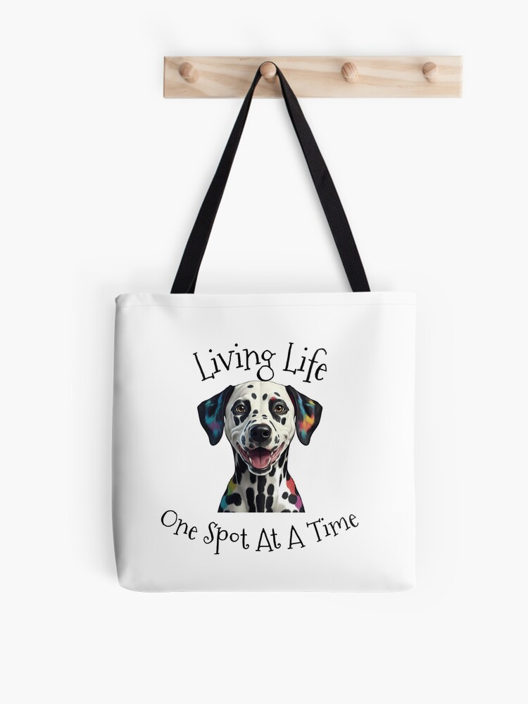 Dalmatian Print Tote Bag