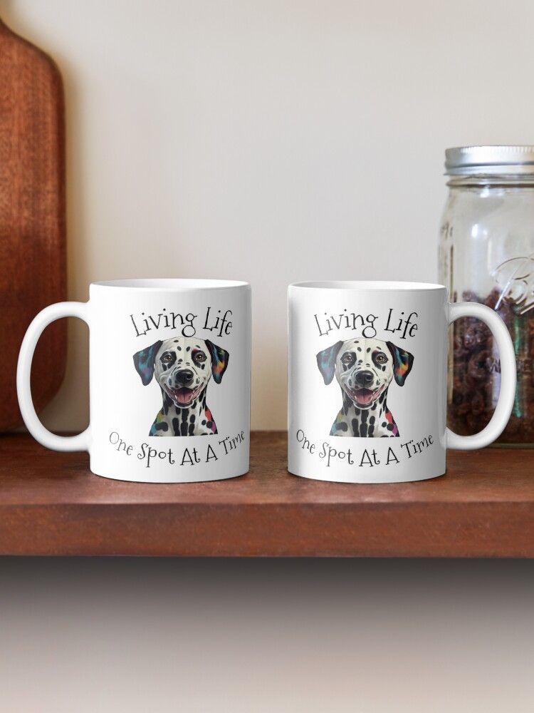 Dalmatian Dog Print Mug