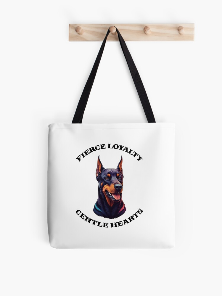 Doberman Loyalty Tote Bag