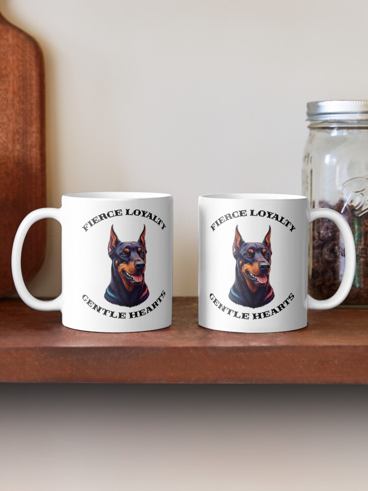 Doberman Loyalty Ceramic Mug