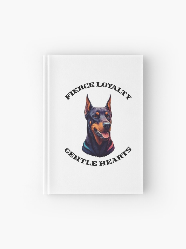 Doberman Loyalty Spiral Notebook