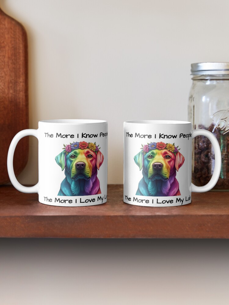 Colorful Dog Quote Mug