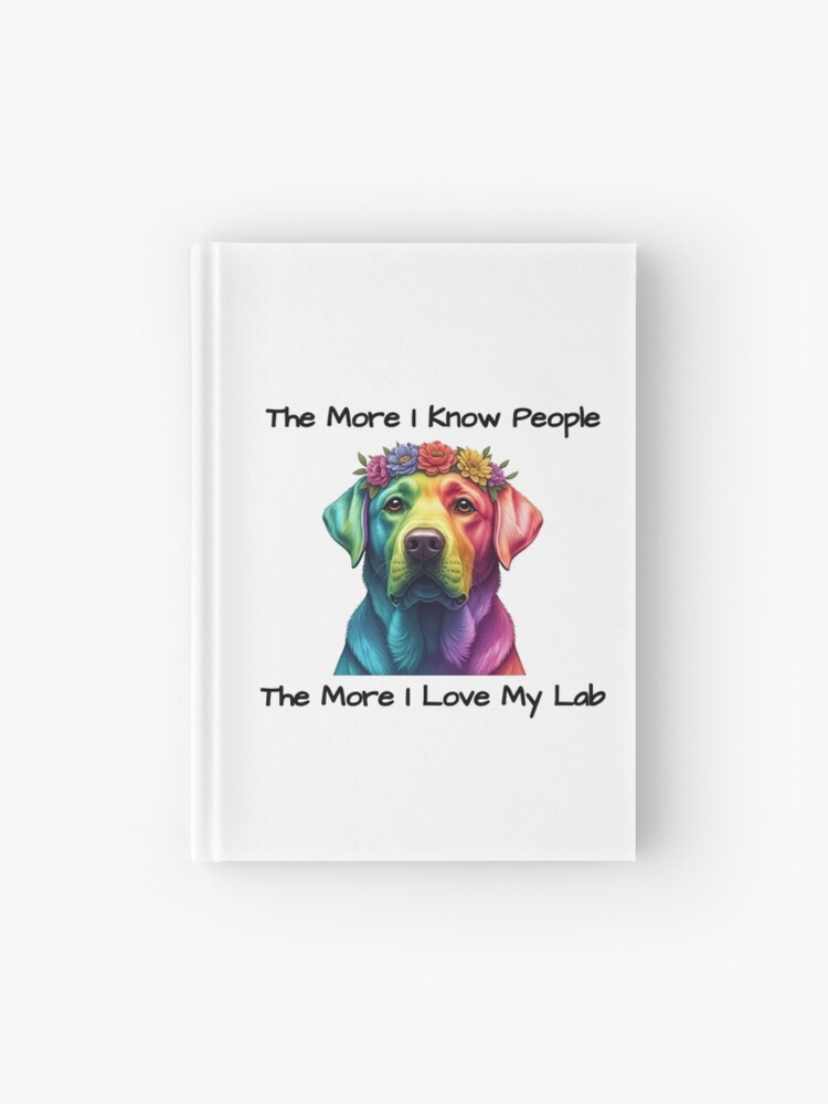 Colorful Labrador Dog Notebook / Journal