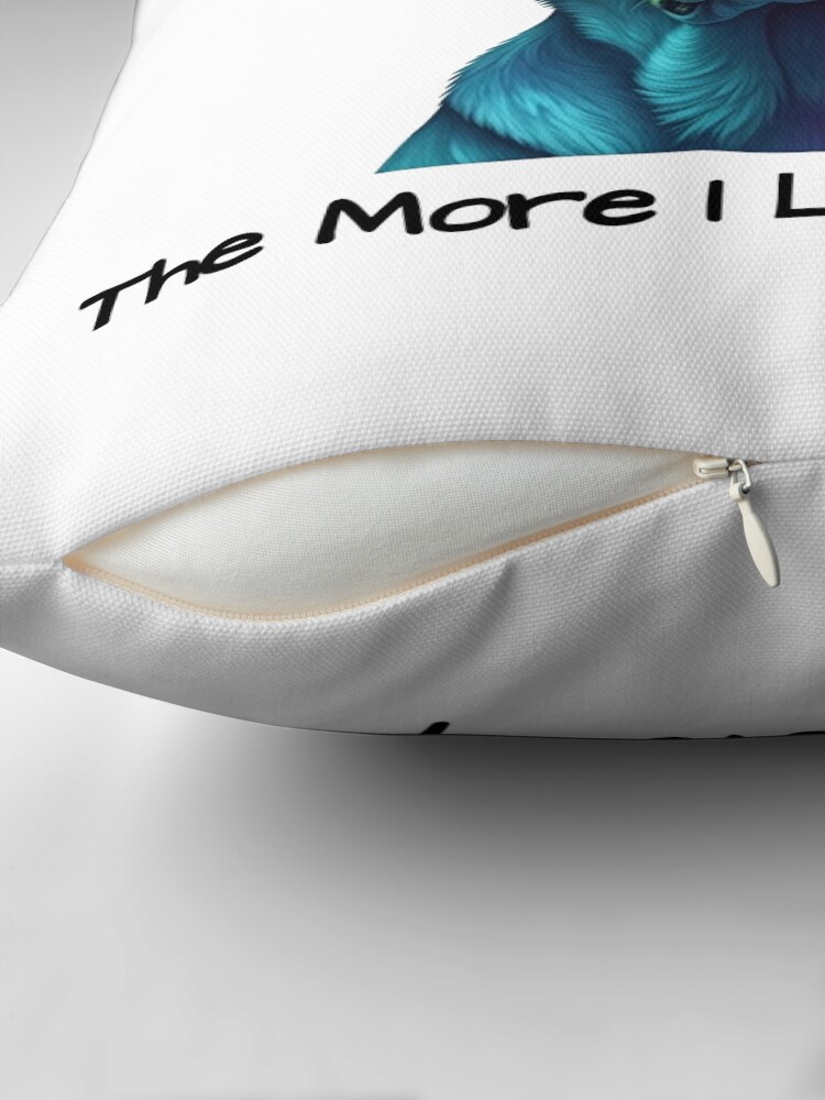 Colorful Labrador Throw Pillow