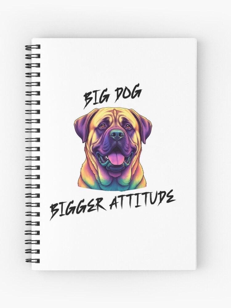 Big Dog Spiral Notebook / Journal