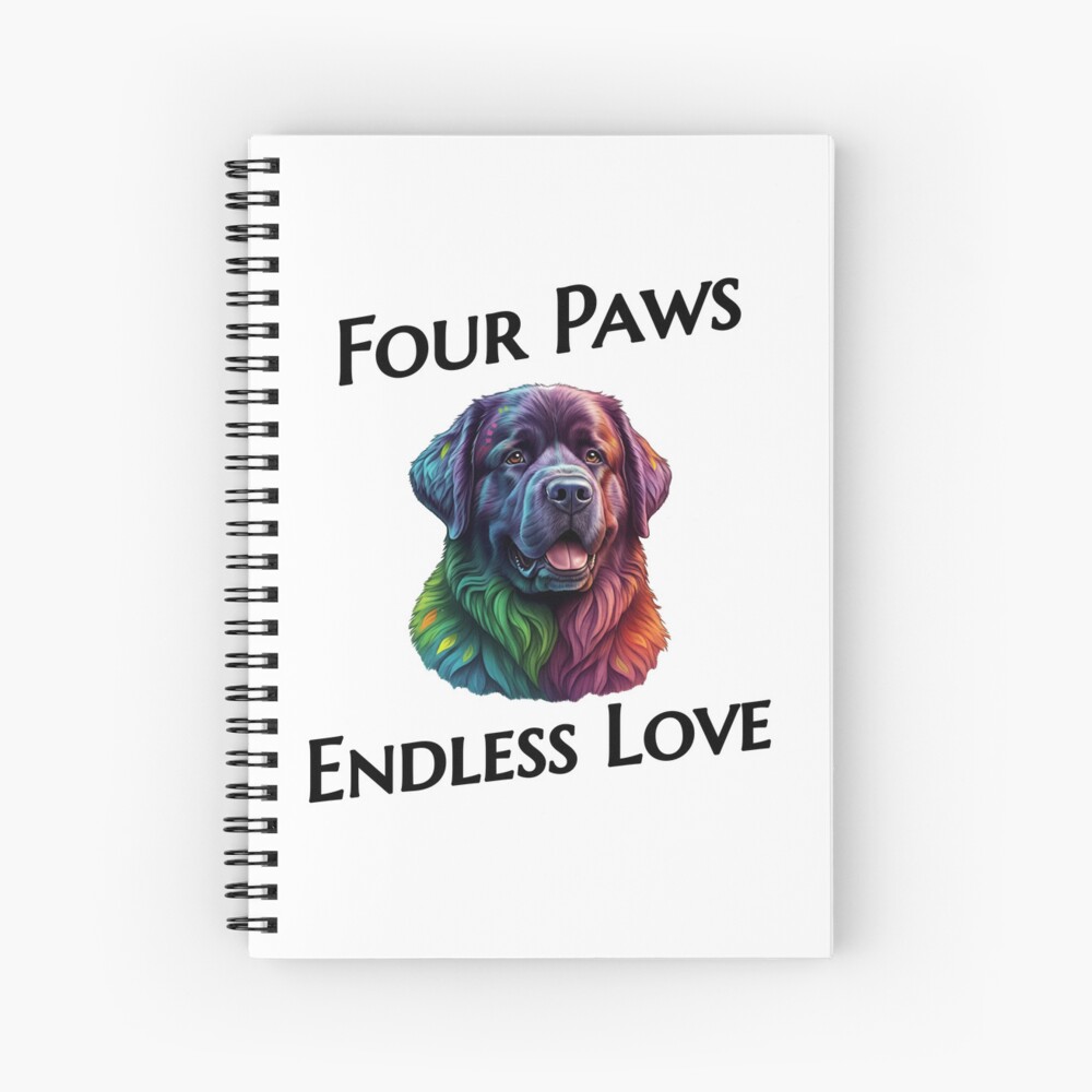 Dog Lover Spiral Notebook / Hardcover Journal