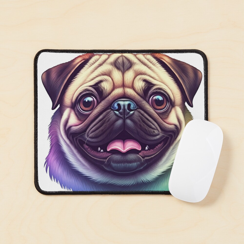 Pug Dog Mouse Pad