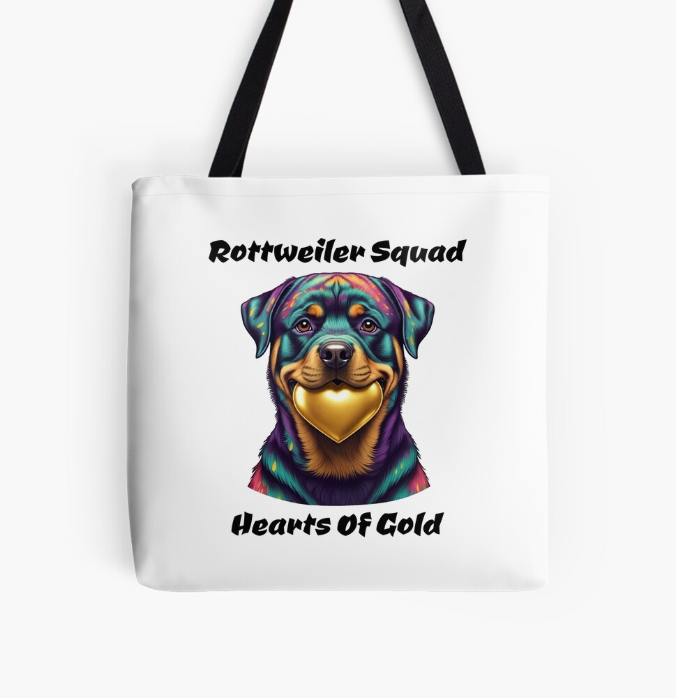 Rottweiler Squad Tote Bag