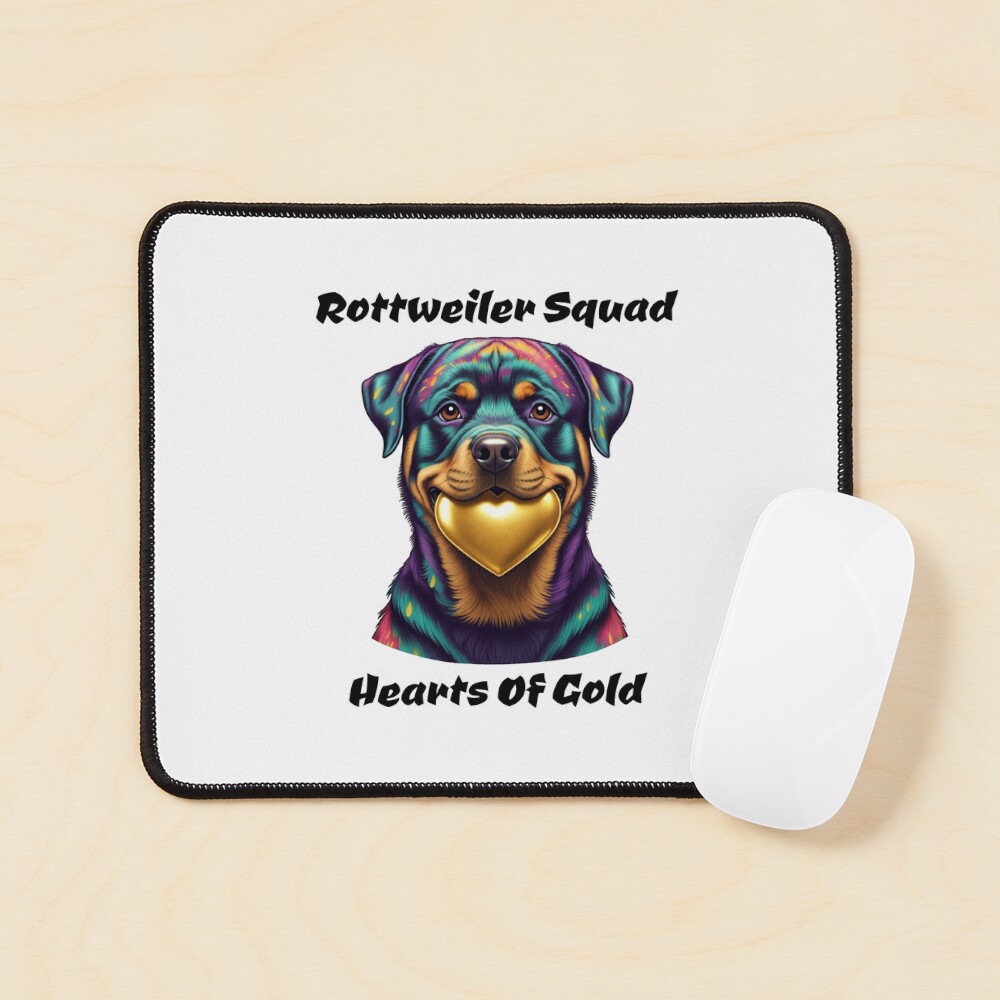 Rottweiler Squad Mouse Pad