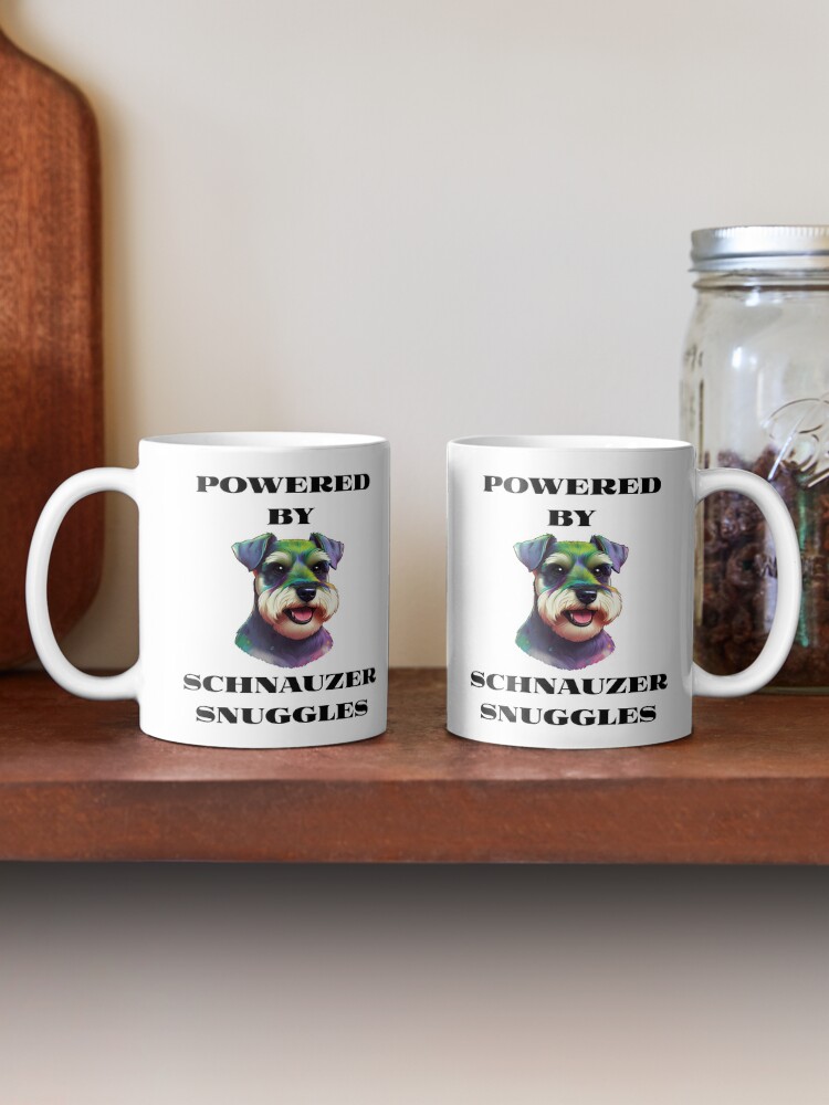 Schnauzer Snuggles Mug
