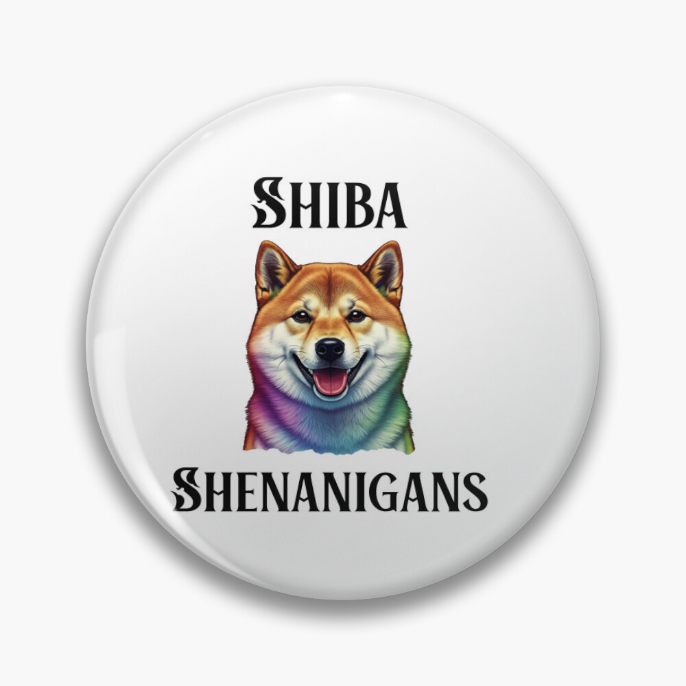 Shiba Shenanigans Button