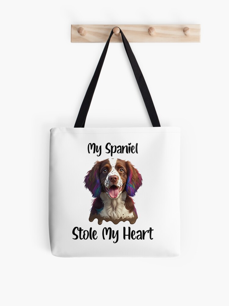 Spaniel Dog Tote Bag