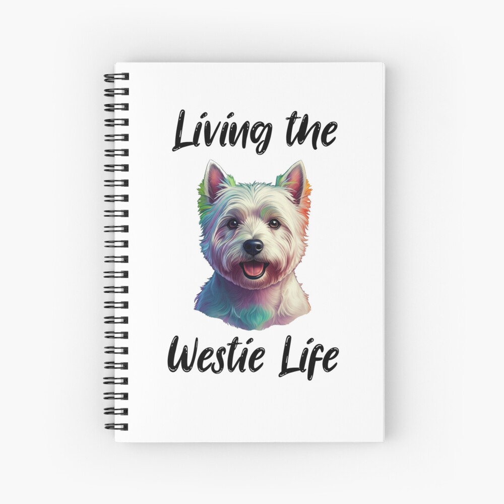 Westie Life Spiral Notebook