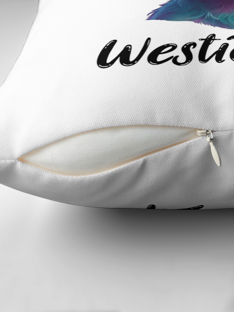 Westie Life Throw Pillow