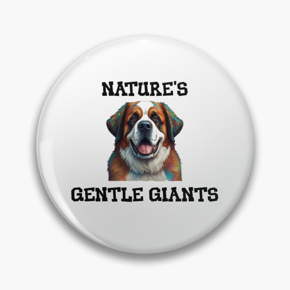 Saint Bernard Dog Pin 