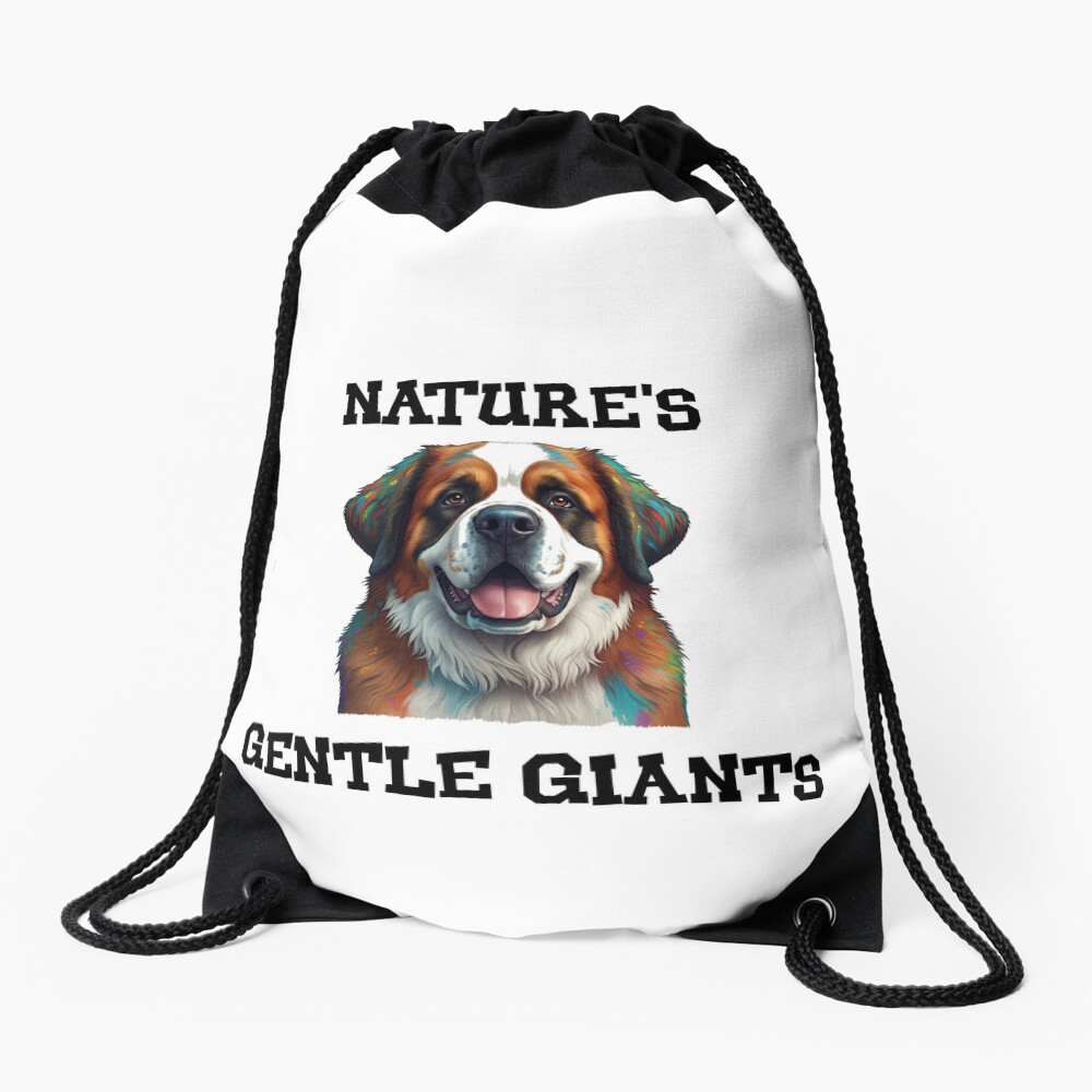 Nature's Gentle Giants Drawstring Bag