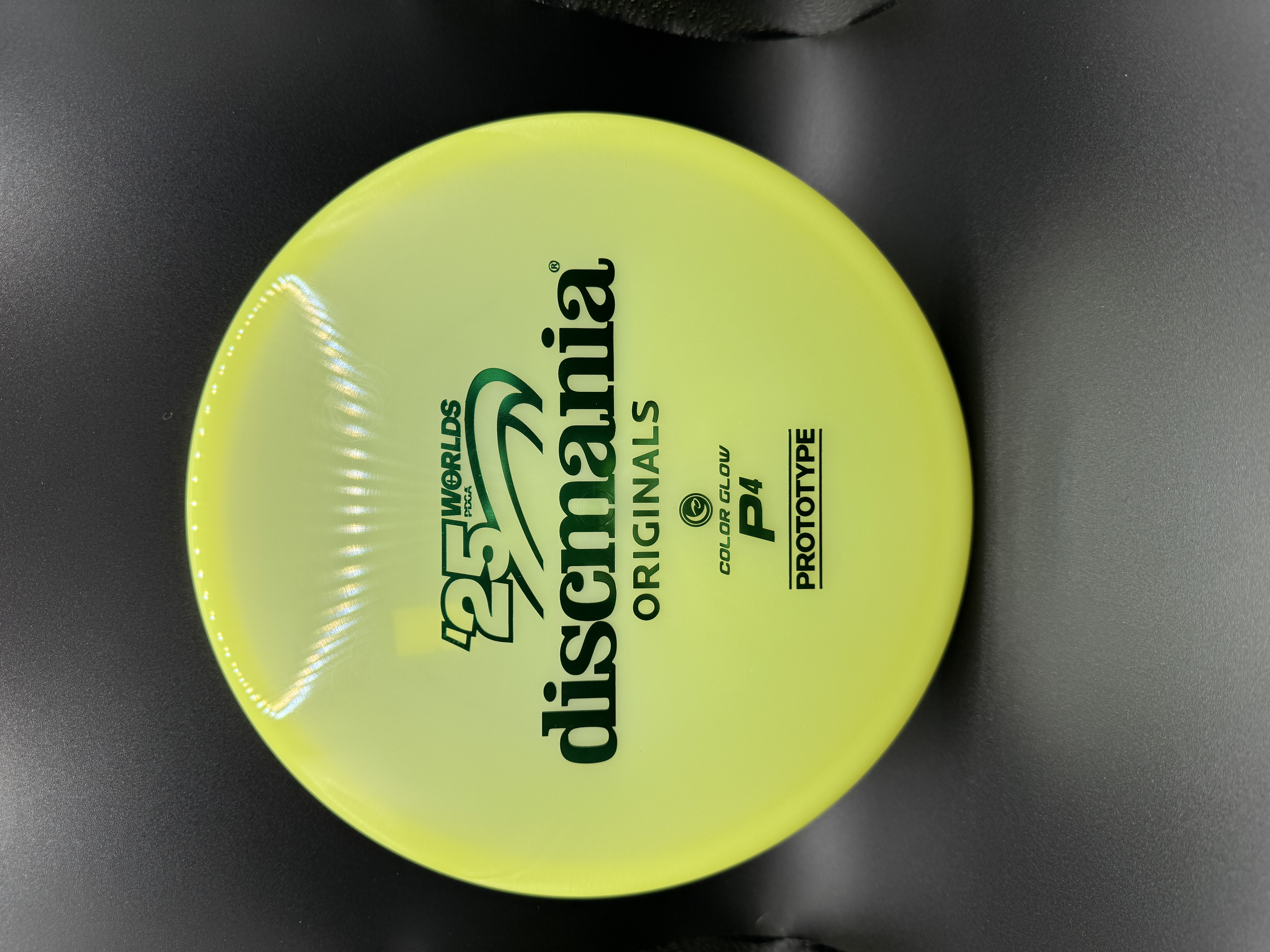 Discmania Prototype Color Glow C-Line P4x Worlds