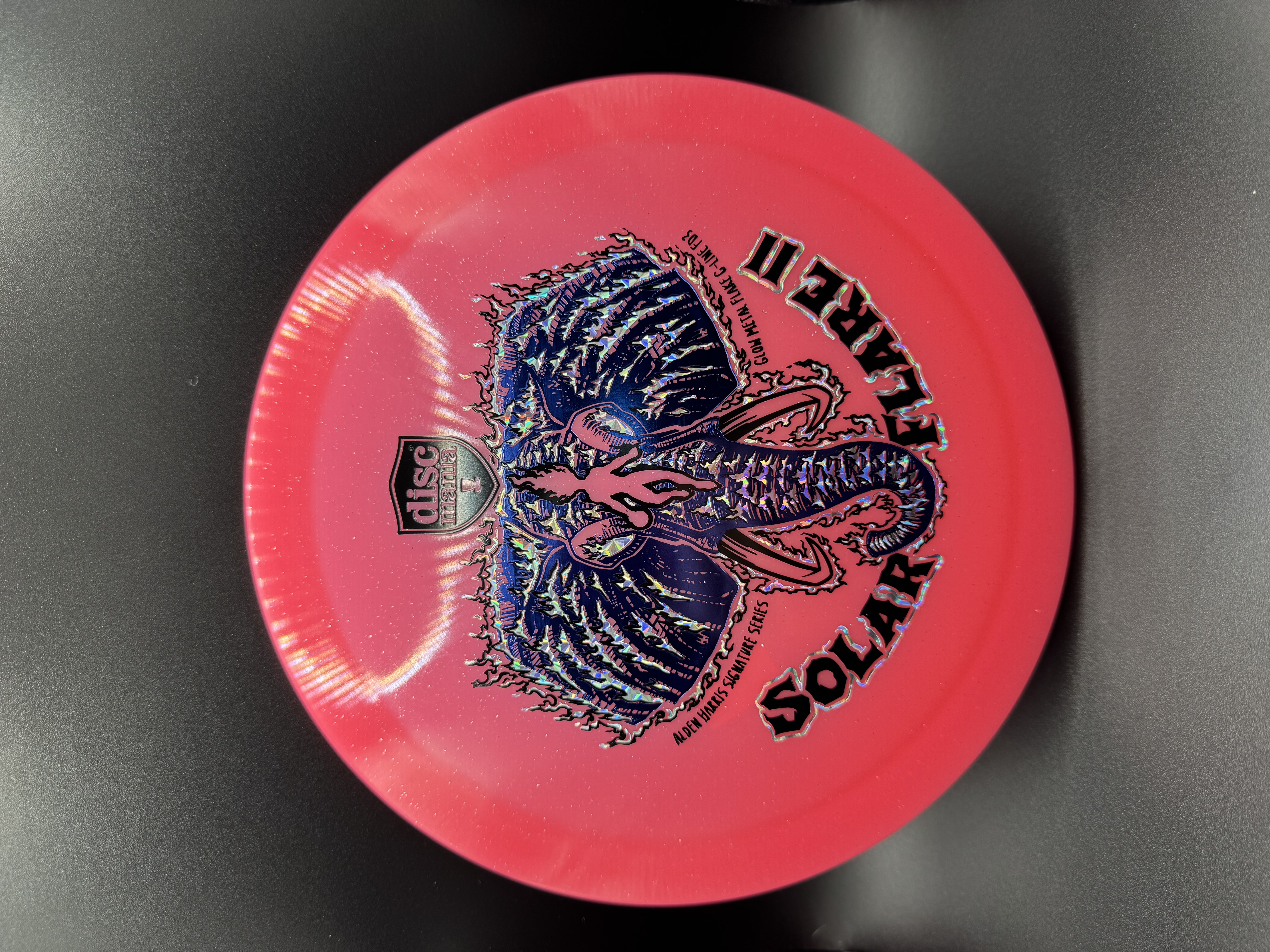 Discmania Solar Flare 2 - Alden Harris Signature Series Glow Metal Flake C-Line FD3 (Triple Foil)