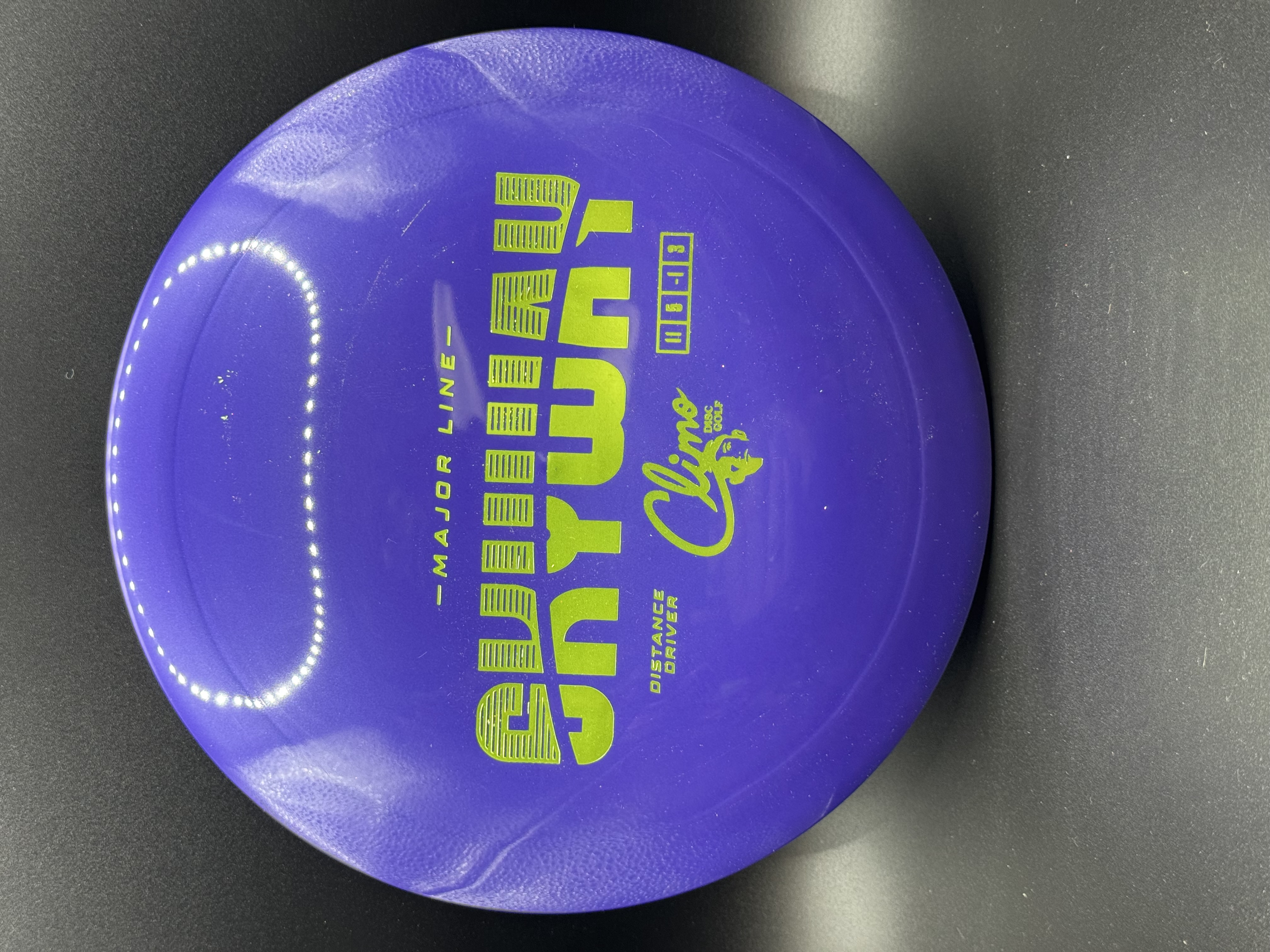 Climo Disc Golf Skyway Major Line