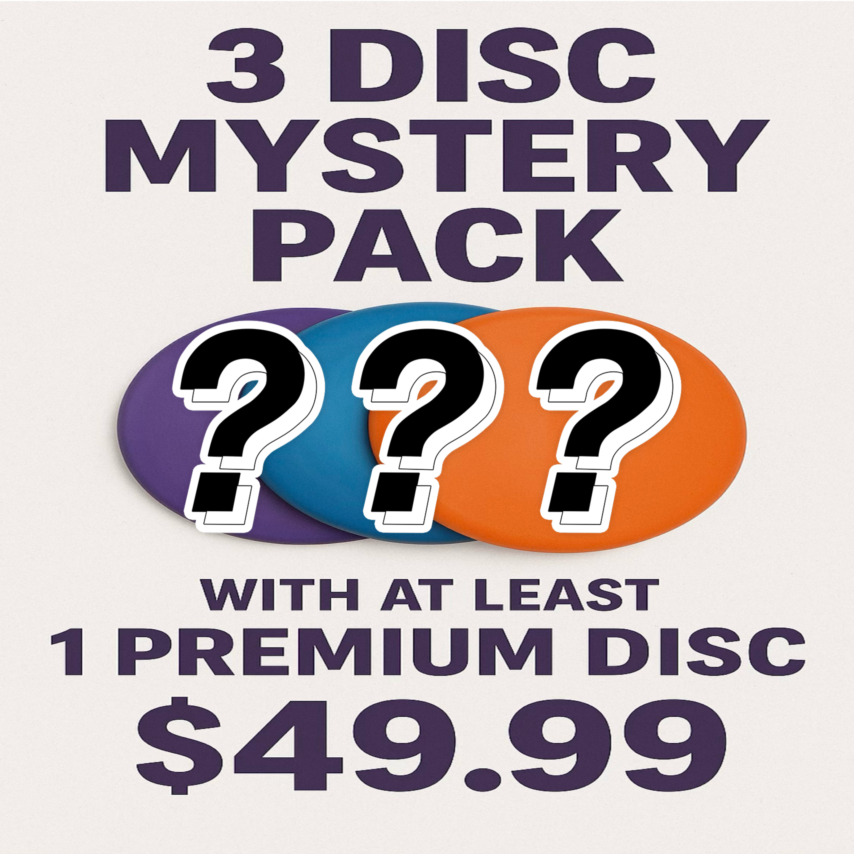 3 Disc Mystery Pack