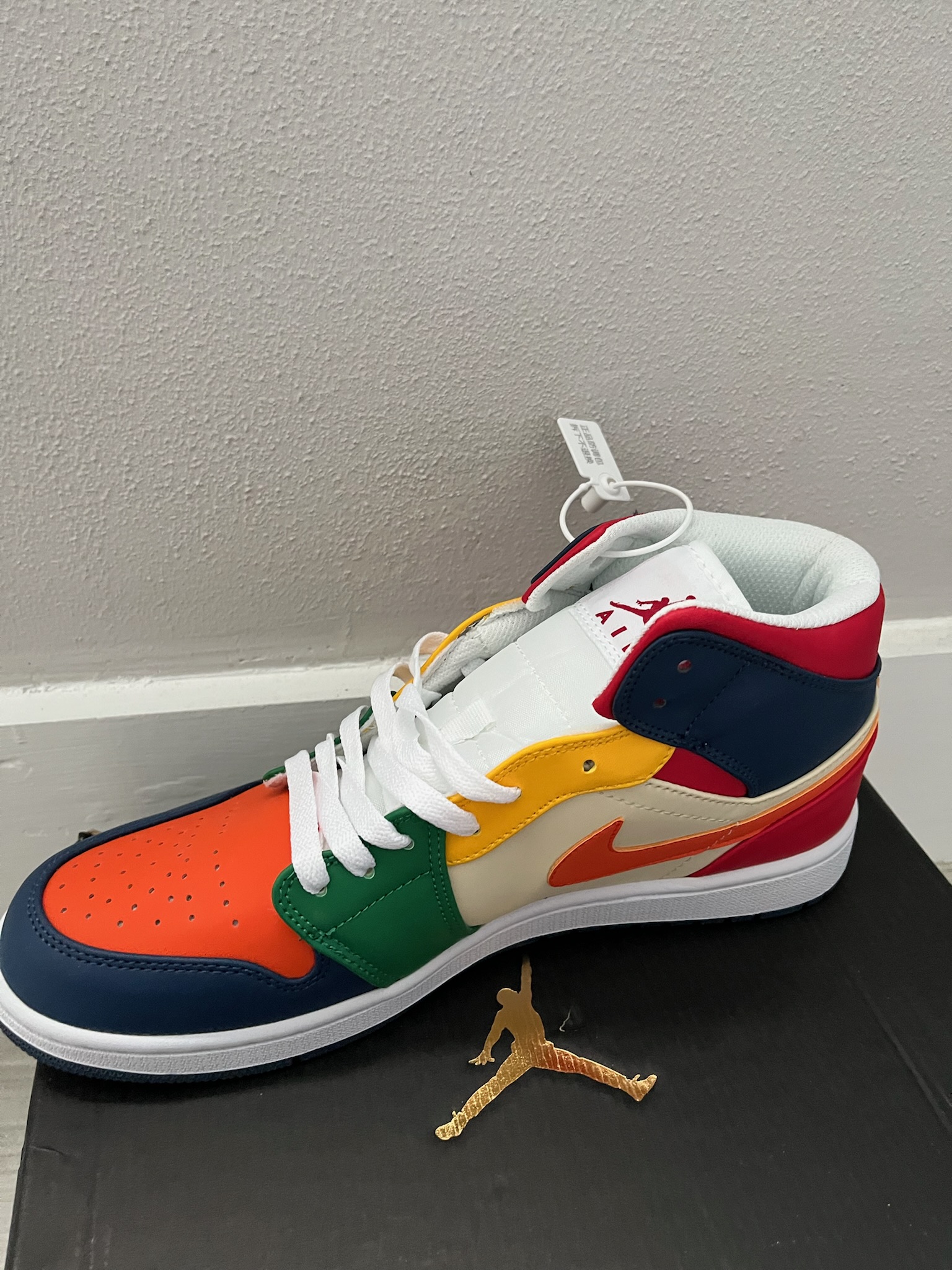 Multicolor Jordan 1
