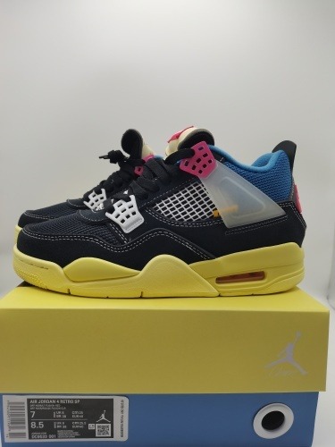 Air Jordan 4 Retro Union Off Noir