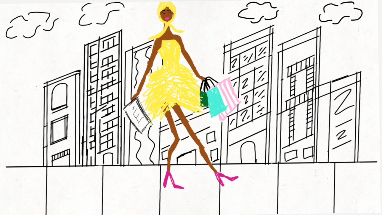 Running errands - Print