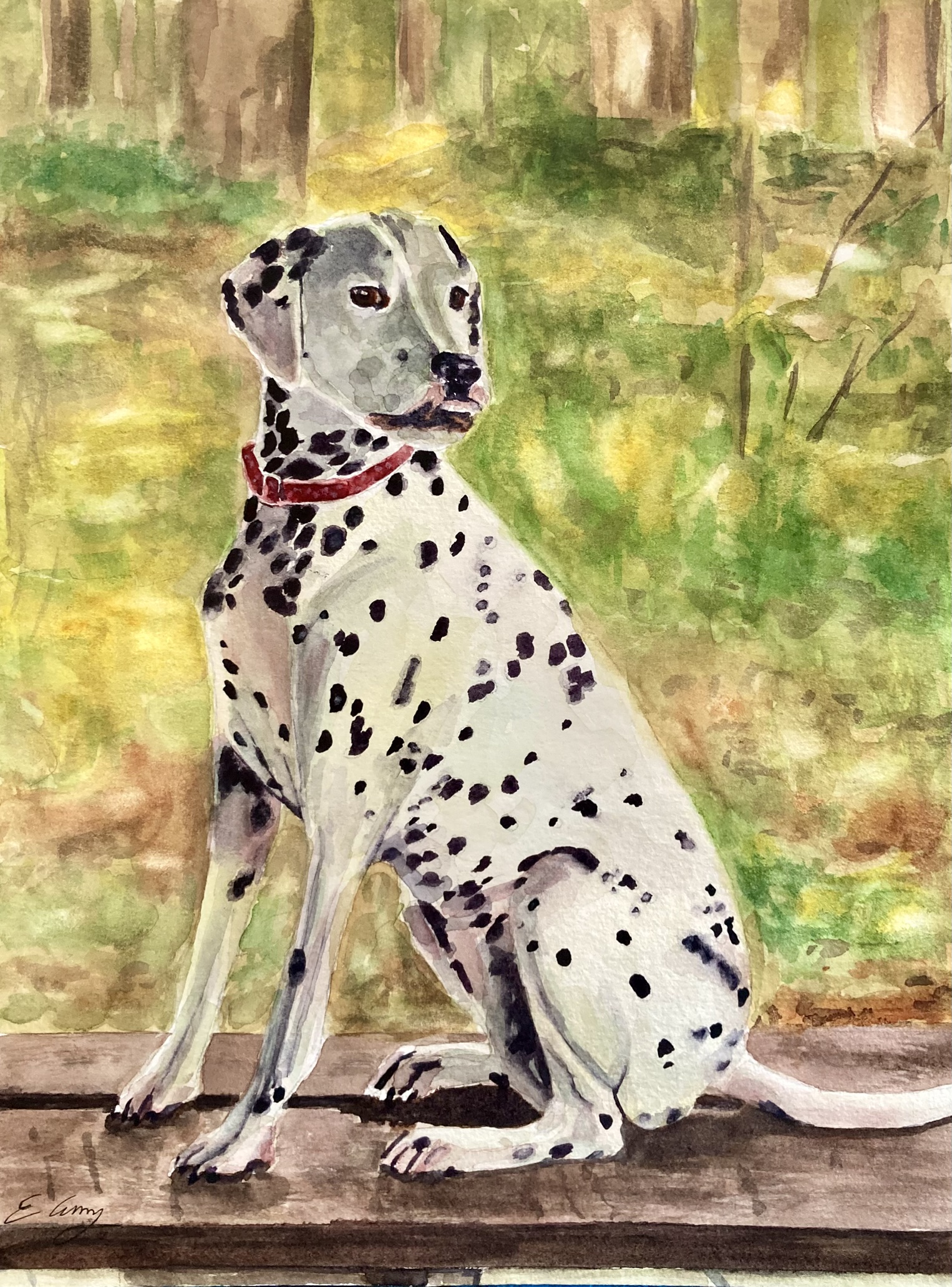 Watercolor Commission