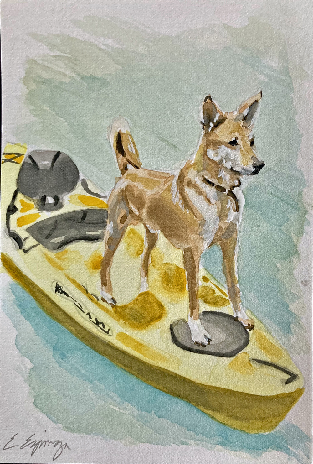 Watercolor Commission